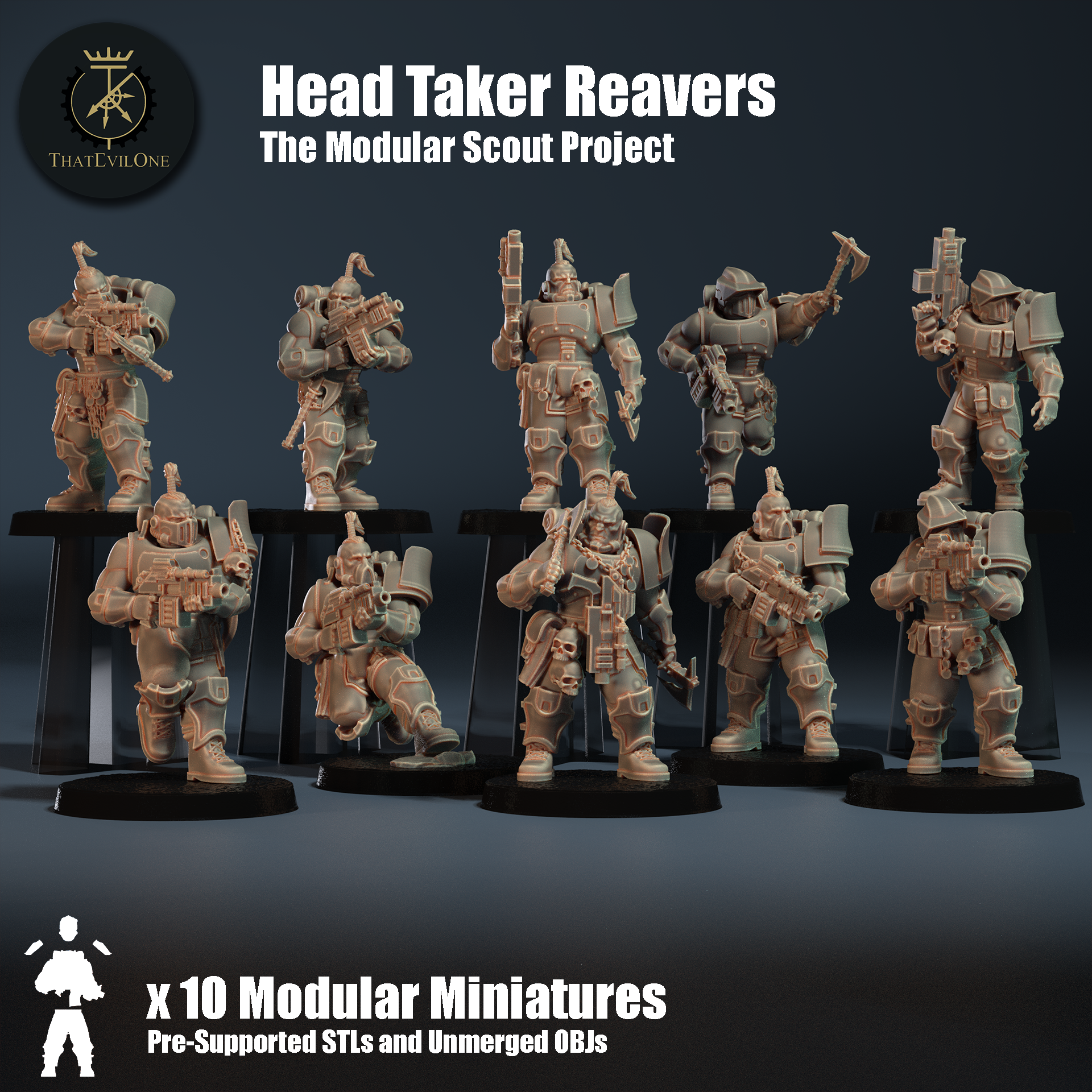 Modular Scout Reavers - Presupported